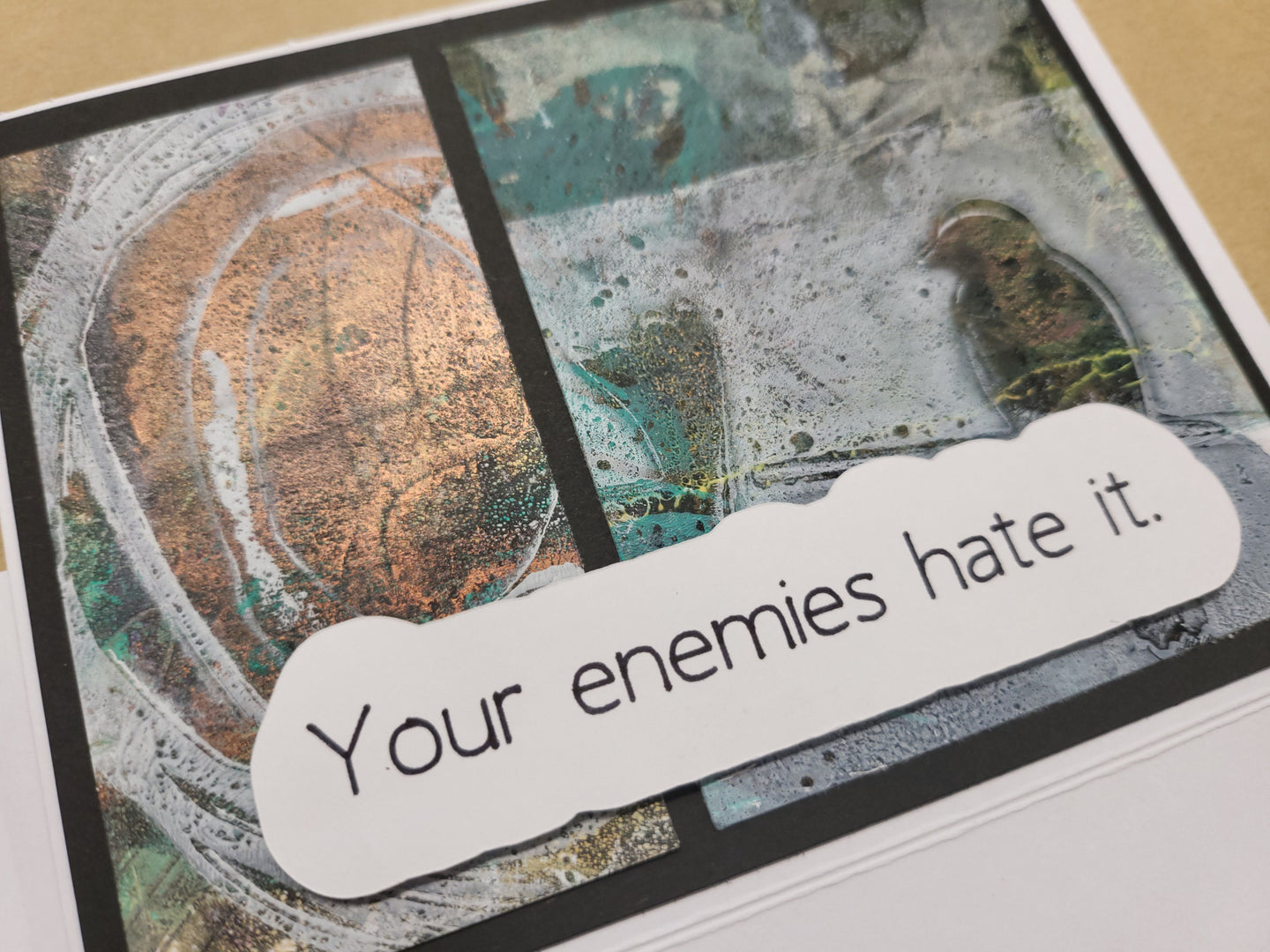 Smile - Your Enemies Hate It Card