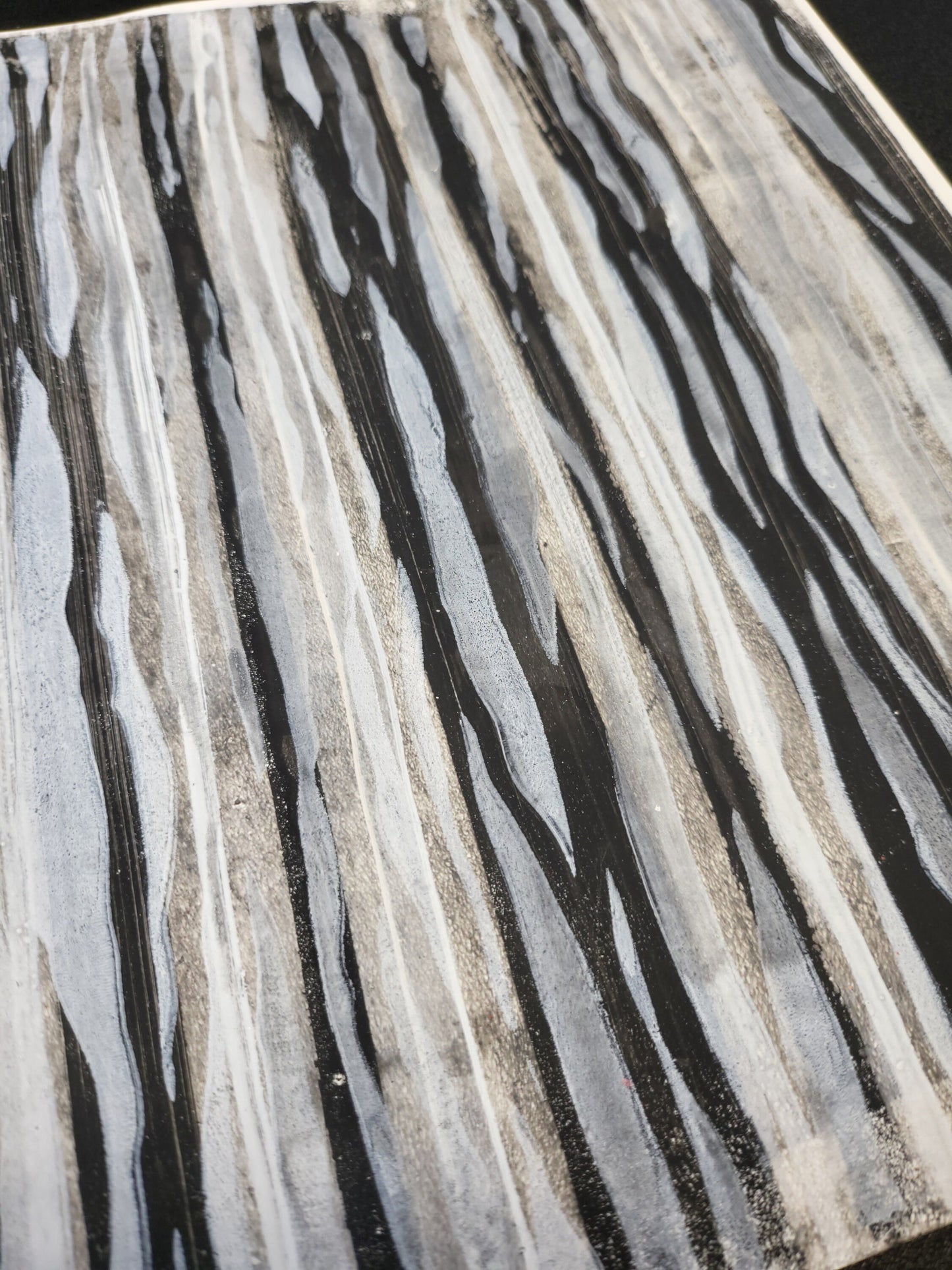 Zebra Stripes 8.5"x11" Cardstock